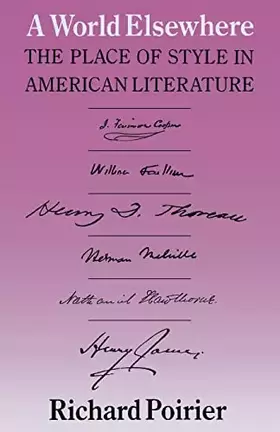 Couverture du produit · World Elsewhere