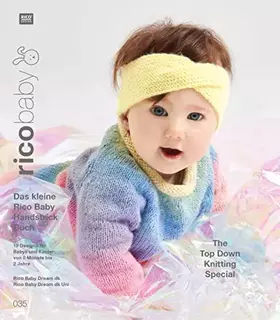 Couverture du produit · rico baby 035: Das kleine Rico Baby Handstrick Buch, 19 Designs für Babys und Kinder von 0 Monate bis 2 Jahre, Handstickgarn Ri