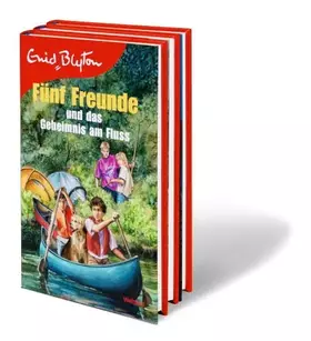 Couverture du produit · Fünf Freunde Buchpaket, 3 Bände - "Fünf Freunde und das Geheimnis am Fluss", "Fünf Freunde und ein schlimmer Verdacht" und "Fün