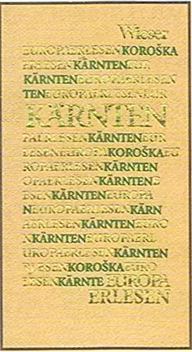 Couverture du produit · Europa Erlesen. Kärnten