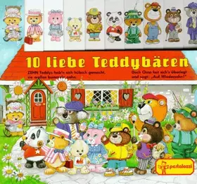Couverture du produit · Zehn liebe Teddybären: Register-Bilderbuch