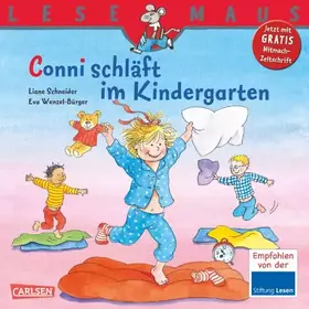 Couverture du produit · LESEMAUS 102: Conni schläft im Kindergarten