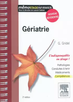 Couverture du produit · Gériatrie