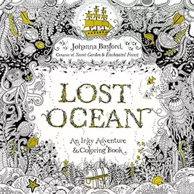 Couverture du produit · Lost Ocean: An Inky Adventure and Coloring Book for Adults