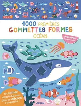 Couverture du produit · Mes tout premiers autocollants - 1000 gommettes formes - océan