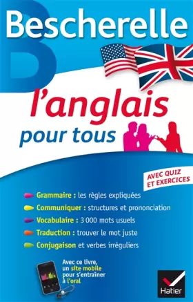Couverture du produit · Bescherelle L'anglais pour tous: Grammaire, Vocabulaire, Conjugaison...