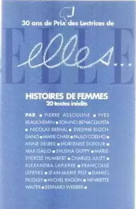 Couverture du produit · ELLES. Histoires de femmes