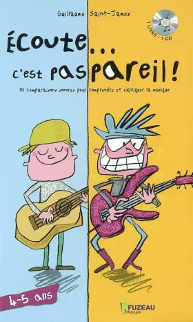 Couverture du produit · Ecoute... c'est pas pareil ! 4-5 ans (+ 1 CD audio)