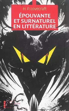 Couverture du produit · Epouvante et surnaturel en littérature