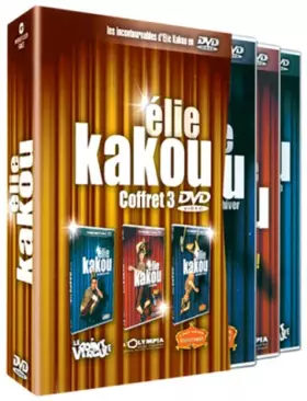 Couverture du produit · Coffret Elie Kakou 3 DVD : Au point virgule / A l'Olympia déjà ! / Au cirque d'hiver