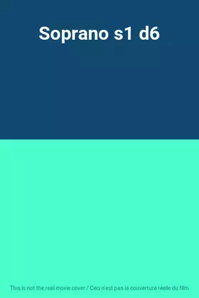 Couverture du produit · Soprano s1 d6