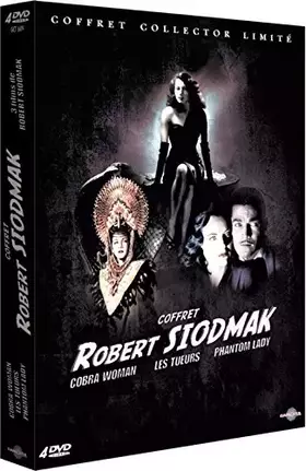 Couverture du produit · Robert Siodmak-Coffret : Les tueurs + Phantom Lady + Cobra Woman [Édition Collector Limitée]