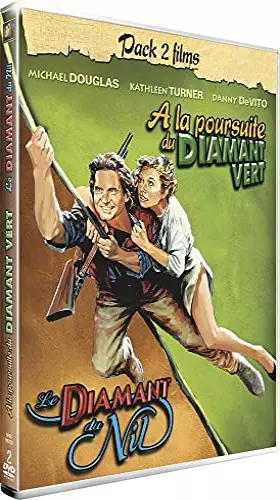 Couverture du produit · A la Poursuite Vert + Le Diamant du Nil [Pack 2 Films]