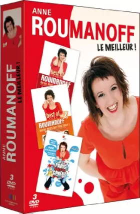 Couverture du produit · Coffret 3 DVD Anne Roumanoff : Best of vol. 1 + Best of vol. 2 du meilleur de Vivement Dimanche + Anne fait sa comédie