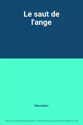 Couverture du produit · Le saut de l'ange