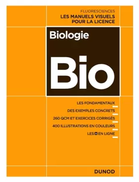 Couverture du produit · Biologie - Les manuels visuels pour la Licence: Les manuels visuels pour la Licence