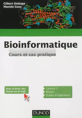 Couverture du produit · Bioinformatique - Cours et cas pratique