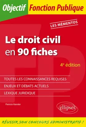 Couverture du produit · Le Droit Civil en 90 Fiches