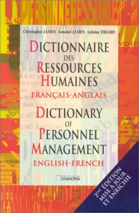 Couverture du produit · Dictionnaire des ressources humaines français-anglais, 2e édition