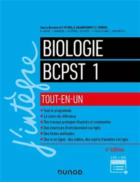 Couverture du produit · Biologie tout-en-un BCPST 1re année - 4e éd.
