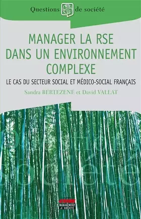 Couverture du produit · Manager la RSE dans un environnement complexe: Le cas du secteur social et médico-social français