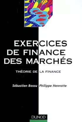 Couverture du produit · Exercices de finance des marchés : Théorie de la finance