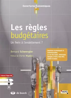 Couverture du produit · Les regles budgetaires un frein a l'endettement