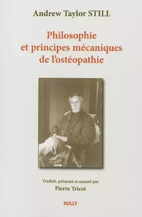 Couverture du produit · Philosophie et principes mécaniques de l'ostéopathie