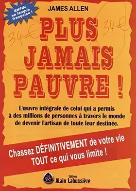 Couverture du produit · Plus jamais pauvre!