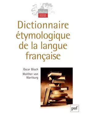 Couverture du produit · Dictionnaire étymologique de la langue française