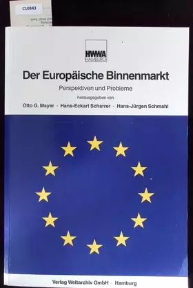 Couverture du produit · Der Europäische Binnenmarkt. Perspektiven und Probleme