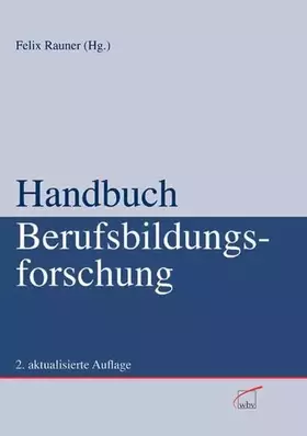 Couverture du produit · Handbuch Berufsbildungsforschung: 2. aktualisierte Auflage