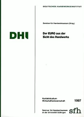 Couverture du produit · Der Euro aus der Sicht des Handwerks