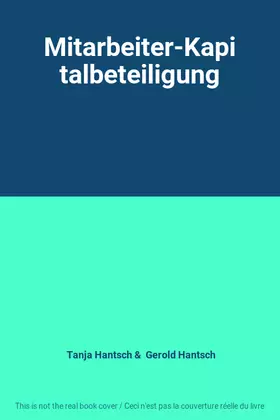 Couverture du produit · Mitarbeiter-Kapitalbeteiligung