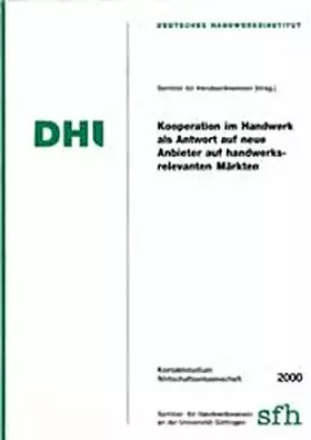 Couverture du produit · Kooperation im Handwerk als Antwort auf neue Anbieter auf handwerksrelevanten Märkten