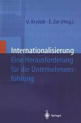 Couverture du produit · Internationalisierung: Eine Herausforderung für die Unternehmensführung