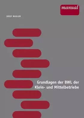 Couverture du produit · Grundlagen der BWL der Klein- und Mittelbetriebe