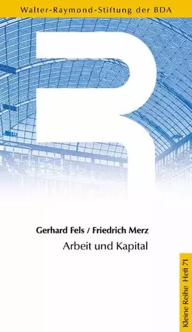 Couverture du produit · Arbeit und Kapital (Kleine Reihe)