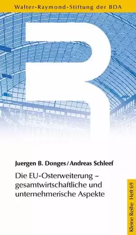 Couverture du produit · Die EU-Osterweiterung - Gesamtwirtschaftliche und unternehmerische Aspekte (Kleine Reihe)