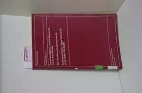 Couverture du produit · Zusammenschluß der Deutschen Babcock AG in der Artos-Gruppe, Zur Entwicklung der Fusionskontrolle, Zusammenschluß der Thyssen I