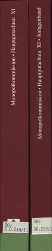 Couverture du produit · Hauptgutachten 1994/1995. Wettbewerbspolitik in Zeiten des Umbruchs: Mit einem Anlagenband (Monopolkommission - Hauptgutachten,