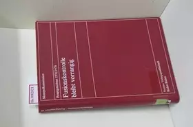 Couverture du produit · Monopolkommission Hauptgutachten / Fusionskontrolle bleibt vorrangig: Hauptgutachten III 1978/1979