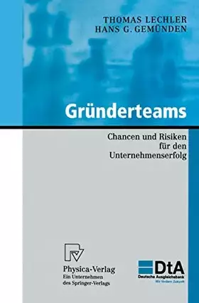 Couverture du produit · Gründerteams: Chancen und Risiken für den Unternehmenserfolg (KfW-Publikationen zu Gründung und Mittelstand)
