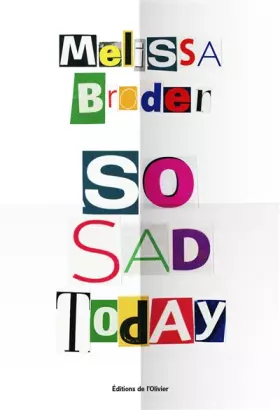 Couverture du produit · So Sad Today