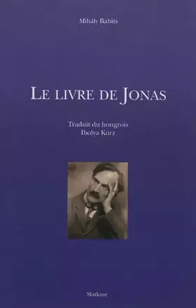 Couverture du produit · Le livre de Jonas poèmes