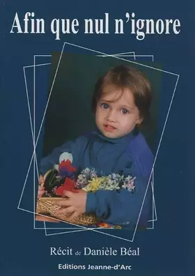 Couverture du produit · Afin que nul n'ignore