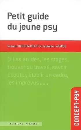 Couverture du produit · Petit guide du jeune psy