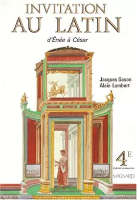 Couverture du produit · Invitation au latin 4e : d'Enée à César