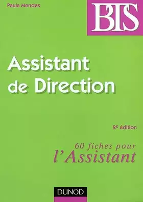 Couverture du produit · Assistant de direction