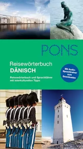 Couverture du produit · PONS Reisewörterbuch Dänisch + MP3: Reisewörterbuch und Sprachführer mit interkulturellen Tipps